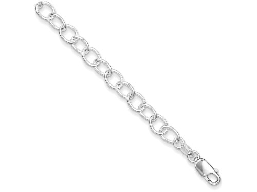 FJC Finejewelers Sterling Silver Polished Fancy Link Bracelet QG3078T