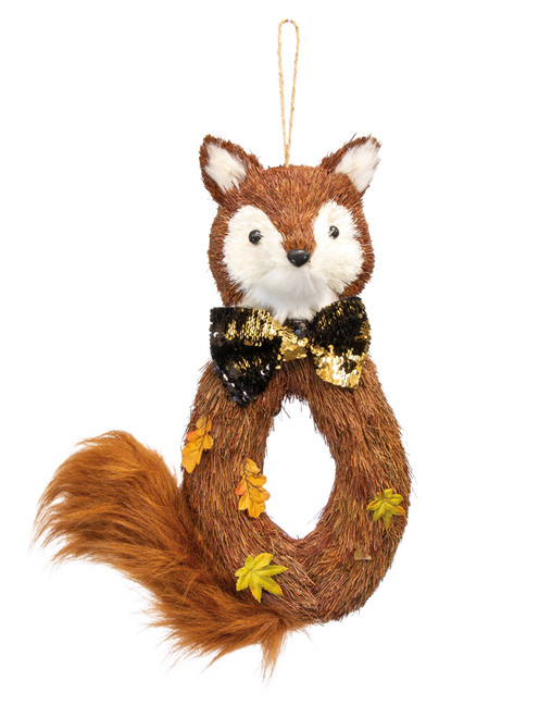 Mr. Gilmore Fox Fall Wreath