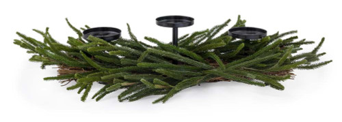 Festive Green Centerpiece Holiday Accent