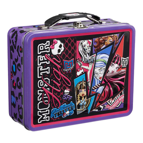 Monster High Metal Tin Lunch Box Forever