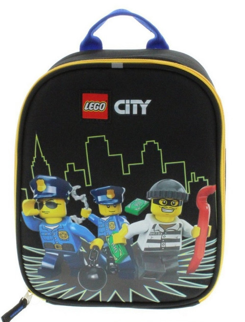 LEGO City Vertical Insulated Lunch Bag - Policemen and Crook