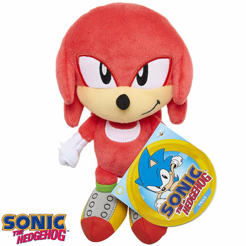 Sonic The Hedgehog Plush 7" Knuckles Figure