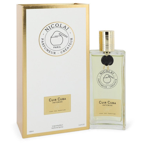 Cuir Cuba Intense by Nicolai Eau De Parfum Spray (Unisex) 3.4 oz