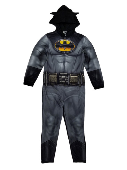 DC Comics Batman Mens Fleece Costume Union Suit Pajamas