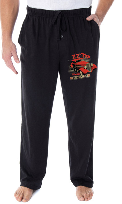 ZZ Top Mens' Eliminator EST 1969 Rock and Roll Band Sleep Pajama Pants - 763059966023