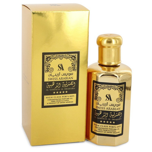 Al Sandalia Al Dhahabia by Swiss Arabian Concentrated Perfume Oil Free From Alcohol (Unisex) 3.21 oz