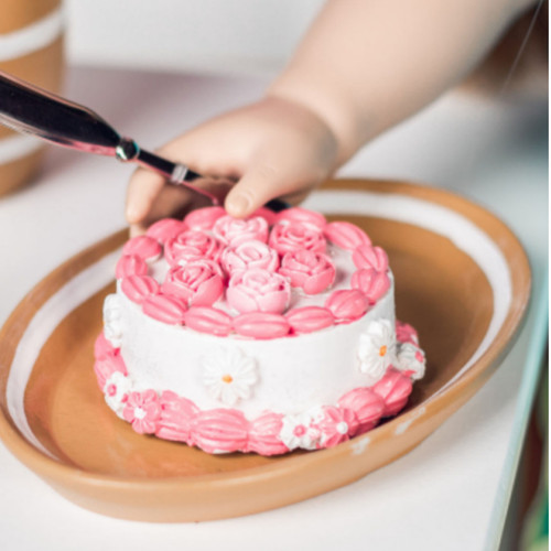 The Queen's Treasures 18 Inch Doll  Pink & White Party Cake with Bakery Box