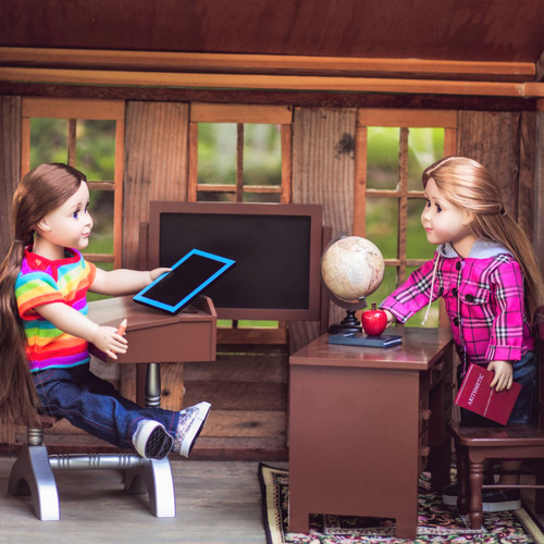 The Queen's Treasures 18 In Doll 1930's Classroom  Furniture & Accessories