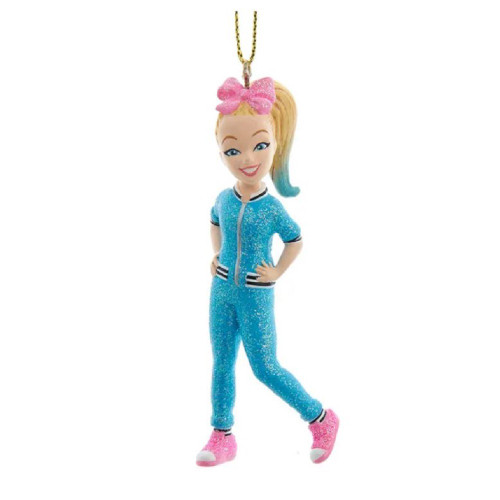 JoJo Siwa Blow Mold Blue Outfit Christmas Tree Ornament JJ1211
