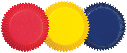 Standard Baking Cups-Primary 75/Pkg
