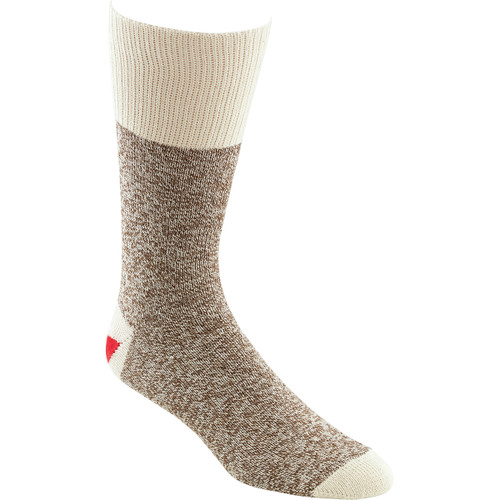 Fox River Red Heel Monkey Socks 2 Pairs-Size 8-9 Brown Heather