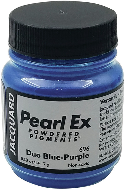 Jacquard Pearl Ex Powdered Pigment .5oz-Duo Blue-Purple