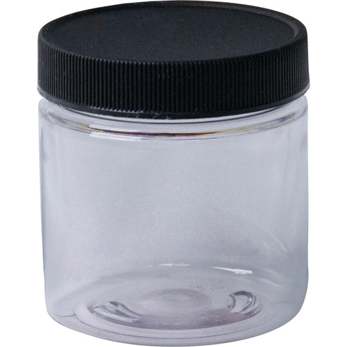 Jacquard Empty Wide Mouth Plastic Jar 4oz-Clear