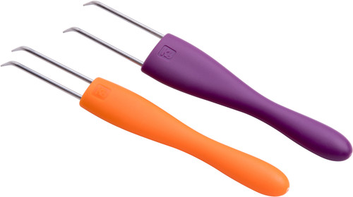 Knitting Board Double Knit Loom Hook 2/Pkg-