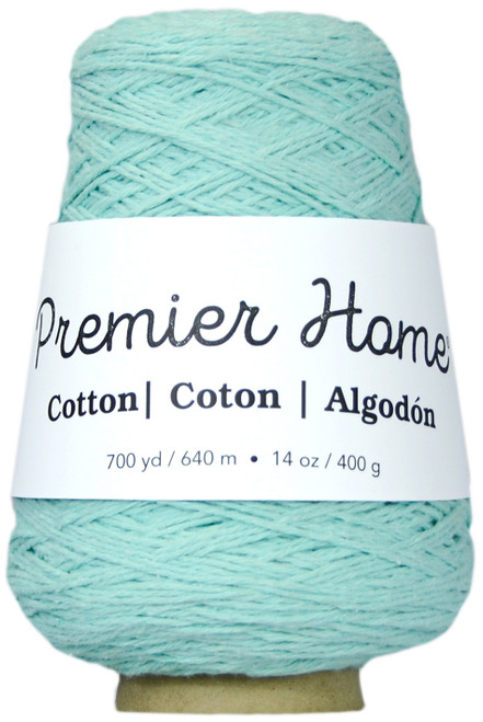 Premier Yarns Home Cotton Yarn - Solid Cone-Pastel Blue