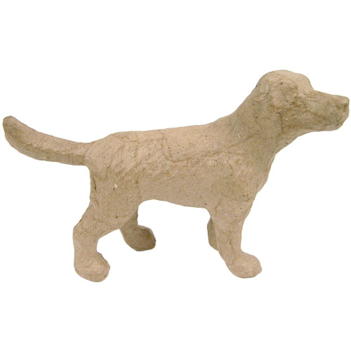 Paper-Mache Figurine 4.5"-Dog