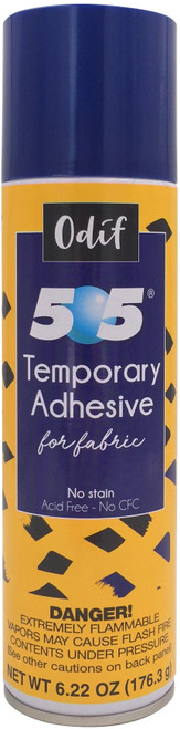 Odif USA 505 Spray & Fix Temporary Fabric Adhesive-6.22oz