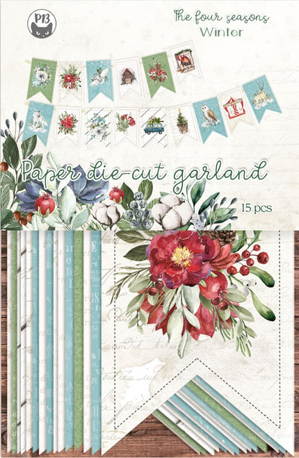 P13 The Four Seasons-Winter Double-Sided Cardstock Die-Cuts-Banner