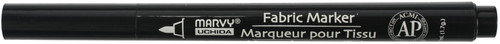 Uchida Permanent Fine Point Fabric Marker 10/Pkg-Black