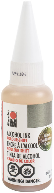 Marabu Alcohol Ink 20ml-Gold-Bronze-Green