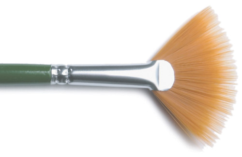 One Stroke Brush-Fan Size 4