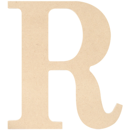 MDF Classic Font Wood Letters & Numbers 9.5"-R