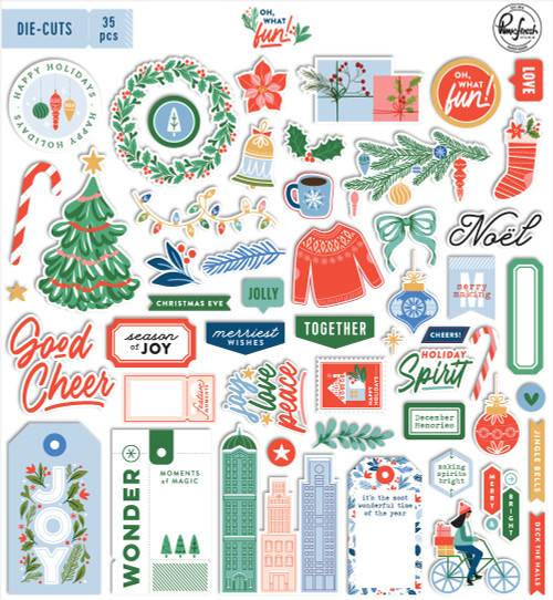 Pinkfresh Cardstock Die-Cuts-Oh What Fun