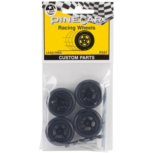 Pine Car Derby Custom Parts-Racing Wheels