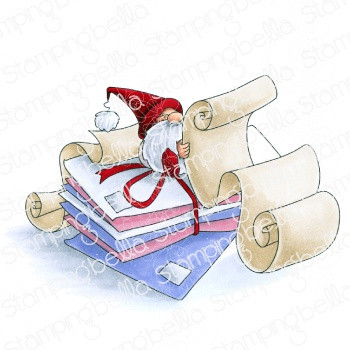 Stamping Bella Cling Stamps-Gnome W/A List