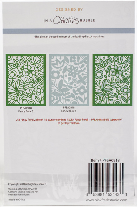 Pinkfresh Studio Die-Fancy Floral 2