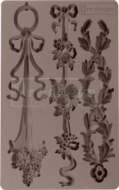Prima Marketing Re-Design Mould 5"X8"X12mm-Sorrento Laurels