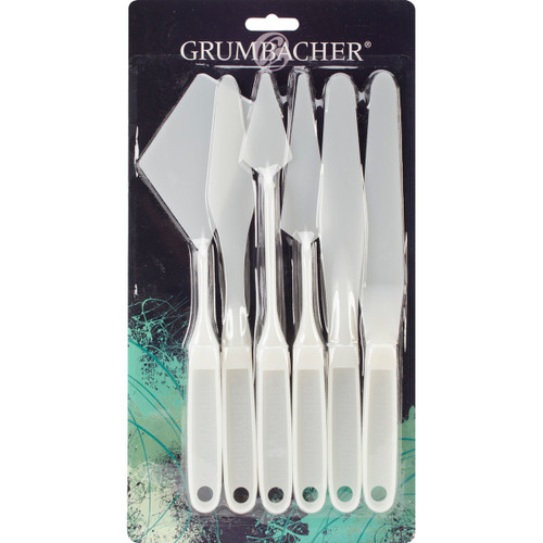Grumbacher Palette Knives 6/Pkg-