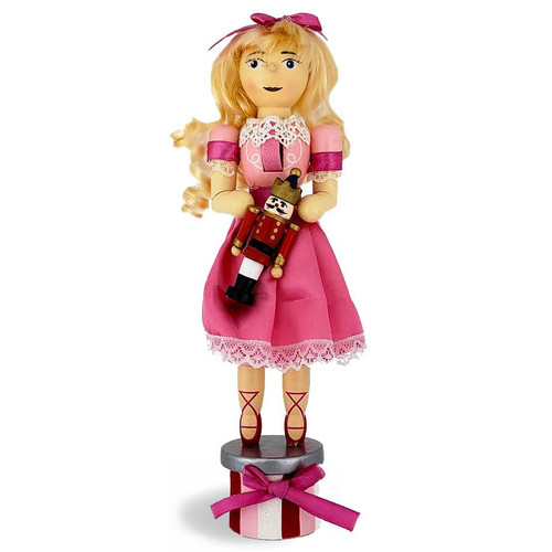 Clara Nutcracker with Pink Dress 10 inch