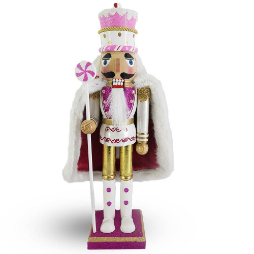 Pink Christmas Decorations Candy Nutcracker