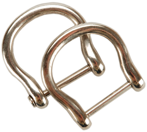Sunbelt Purse Handle Hooks 2/Pkg-Nickel - Round