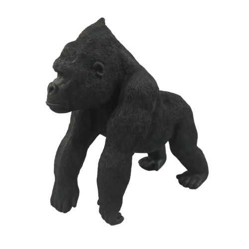 10" Black Gorilla Tabletop Collectible Figurine