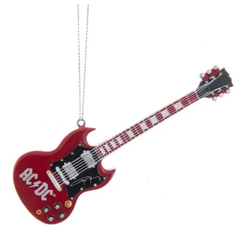 AC/DC Guitar Christmas Tree Ornament AC2211