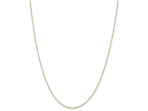 FJC Finejewelers 24 Inch 14k Yellow Gold bright-cut 0.65mm Spiga Chain Necklace PEN156S24A