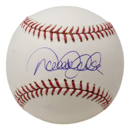 Derek Jeter Signed New York Yankees MLB Baseball BAS Hologram A43521