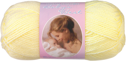 Mary Maxim Baby's Best Yarn-Yellow