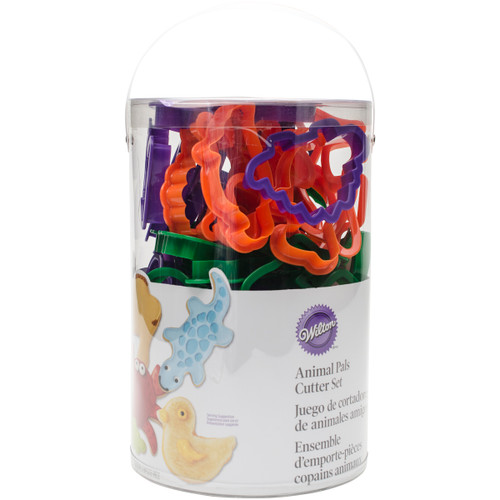 Plastic Cookie Cutters 50/Pkg-Animal Pals