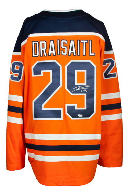 Leon Draisaitl Signed Fanatics Edmonton Oilers Hockey Jersey Fanatics