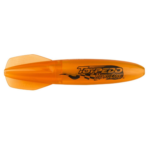 10" Orange Toypedo Hydro Core Underwater Dive Swimming Pool Toy