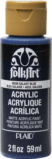 FolkArt Acrylic Paint 2oz-Galaxy Blue