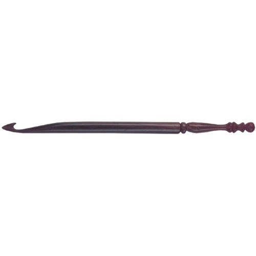 Lacis Rosewood Crochet Hook-Size P16/11mm