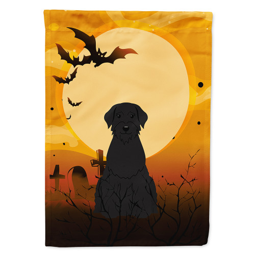 Halloween Giant Schnauzer Flag Canvas House Size BB4332CHF