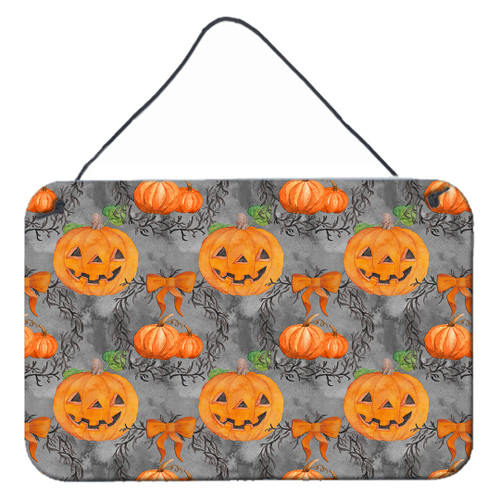 Watecolor Halloween Pumpkins Wall or Door Hanging Prints BB7521DS812