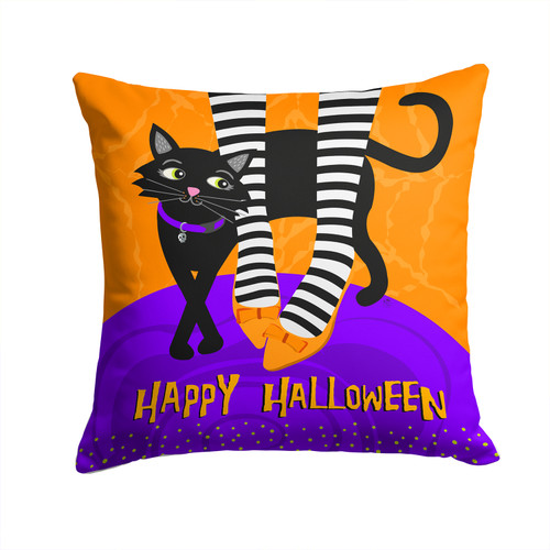 Halloween Witches Feet Fabric Decorative Pillow VHA3038PW1414