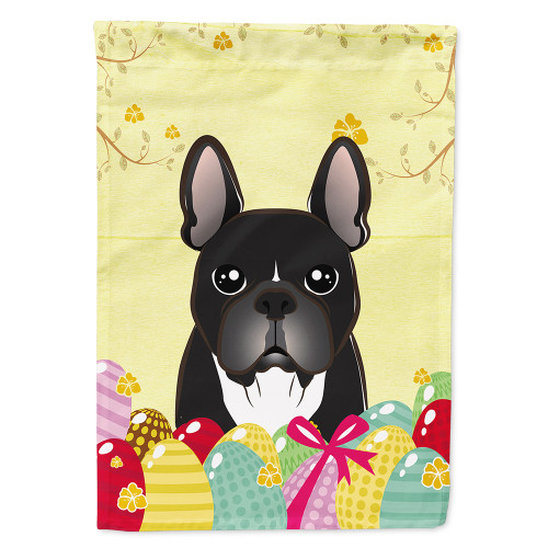 French Bulldog Easter Egg Hunt Flag Canvas House Size BB1909CHF