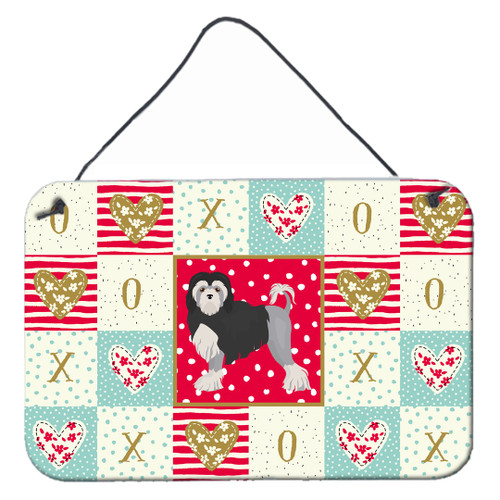 Caroline's Treasures CK5859DS812 Lowchen Little Lion Dog #2 Love Wall or Door Hanging Prints, 8x12, multicolor